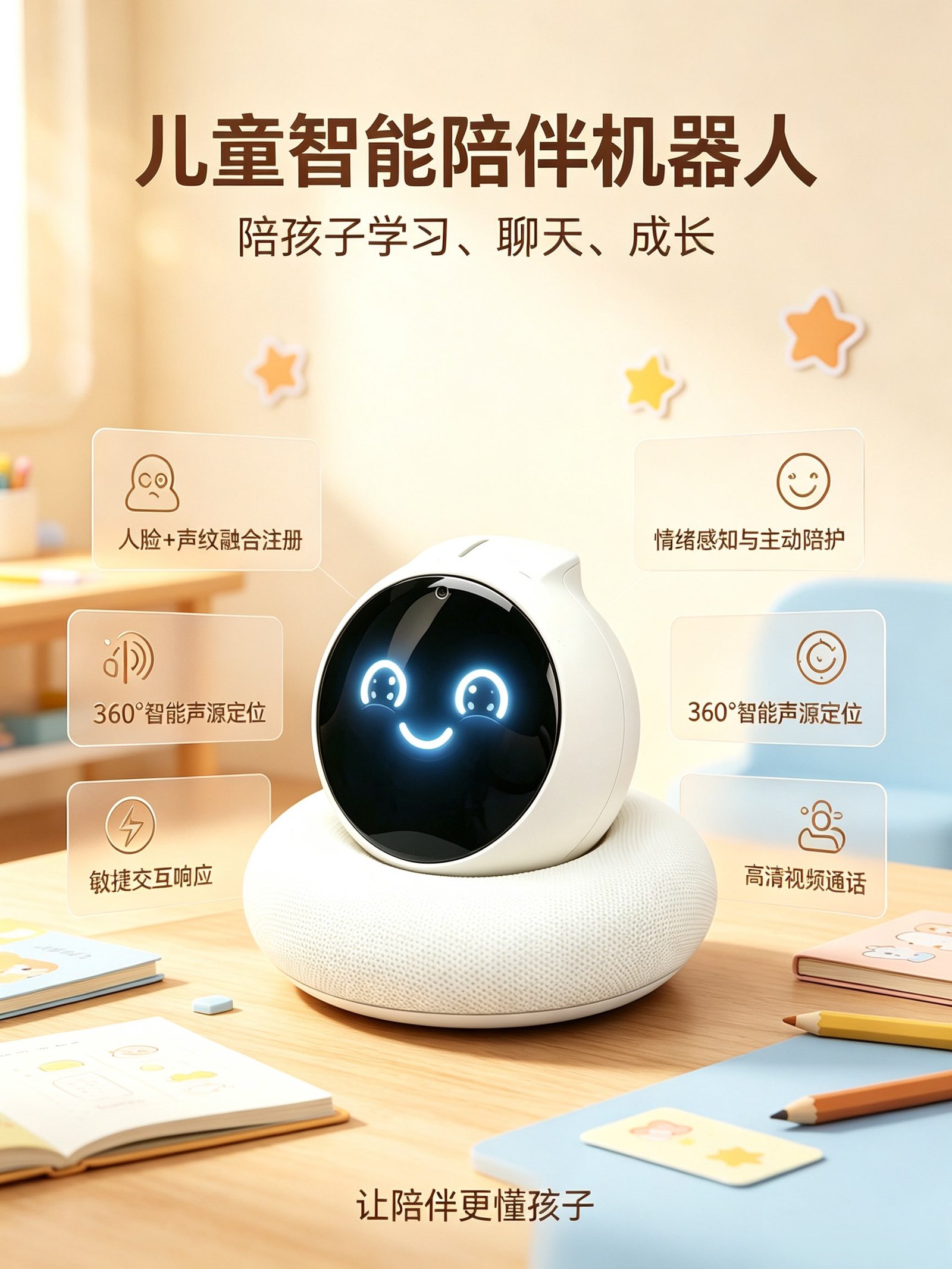 Echobot robot in a family setting